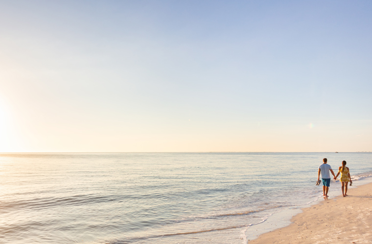 Couple at the beach